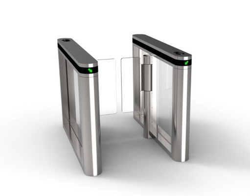 SUS304 Optical Swing Barrier Kołowrót Wysokość talii W pełni automatyczny dla supermarketu